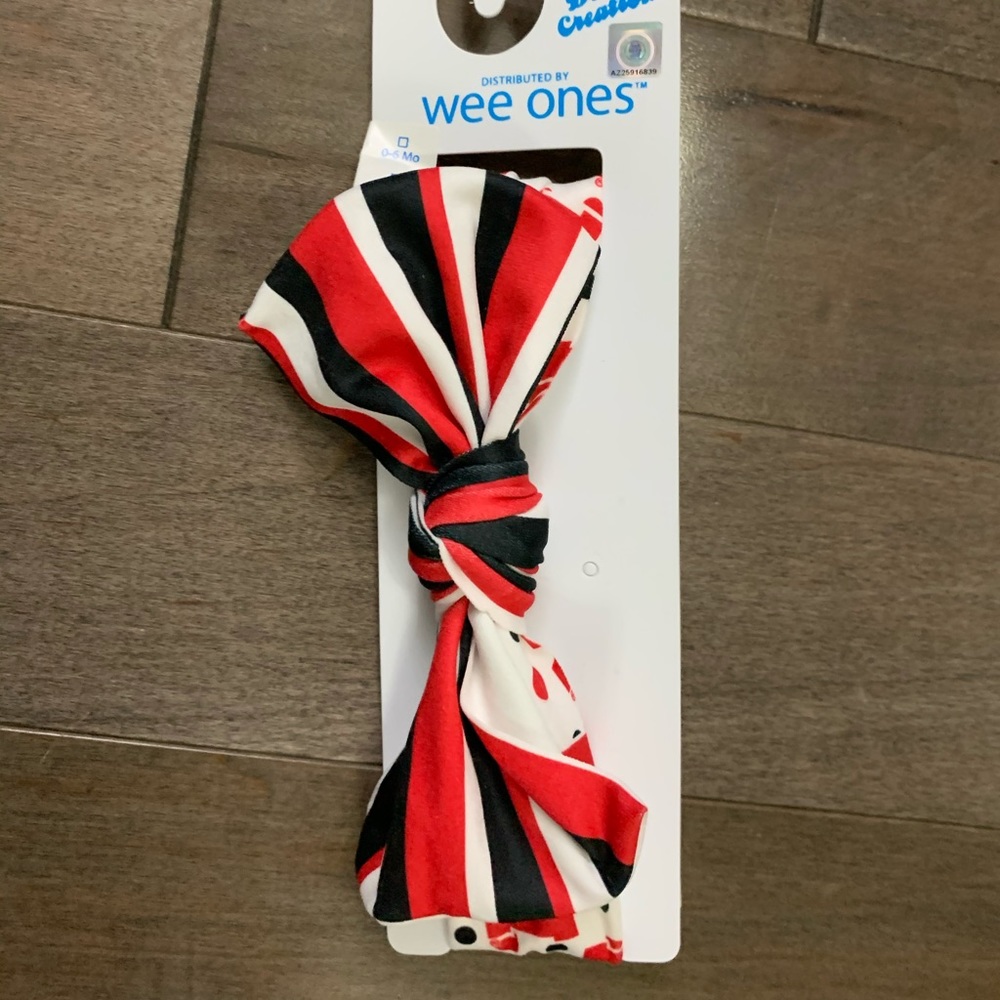 Wee ones husker headband